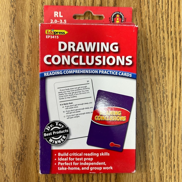 Reading Skill Practice Flashcards - Picture 6 of 10